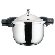 MIYACO米雅可 304不銹鋼6+1安全壓力鍋(雙耳) 5L, 38.4*26*23.6cm, 1個