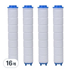 除鏽過濾蓮蓬頭替換濾芯, 16個