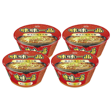 味丹 味味一品 極品紅燒牛肉麵, 4入