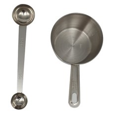 SL 不鏽鋼量杯+量勺組合, 單色