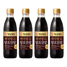 햇살담은 씨간장 숙성 양조간장 골드, 500ml, 4개