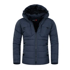 NESPA 男女通用口袋素色連帽外套 SXZ_0041