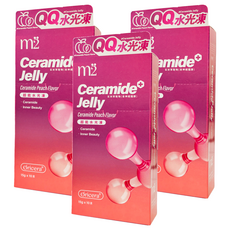 m2 美度 超能水光凍 含神經醯胺 水蜜桃口味 10包, 150g, 3盒