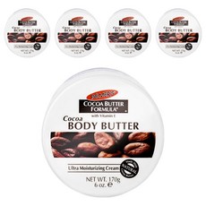 PALMER'S 帕瑪氏 可可脂身體潤膚霜，含維生素E，超保濕乳霜，170g, 5個