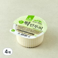 마포식품 생 떡만두피 50장, 600g, 4개