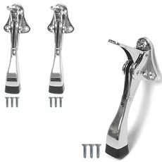 自動馬蹄門擋 鍍鉻, 3個