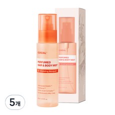 KUNDAL 昆黛爾 香水髮香身體噴霧 婚禮花束, 5個, 80ml