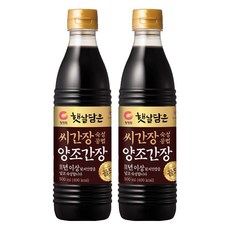 햇살담은 씨간장 숙성 양조간장 골드, 500ml, 2개