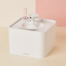 PETCME 噴泉寵物噴泉淨水器 2.2L, 單品, 白色的