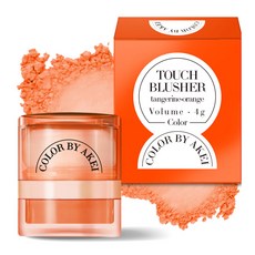 아케이 퍼프 컬러 터치 블러셔 4g, 생귤오렌지, 1개