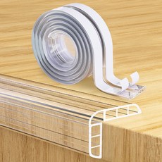 I'CLE 柔軟氣墊寬邊防撞角, 1個, 透明