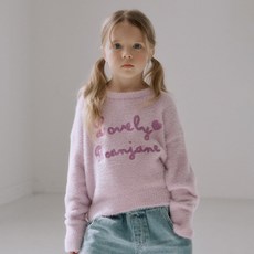 ROANJANE 兒童水果圖案寬鬆版針織套頭毛衣