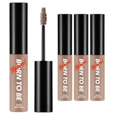 어퓨 본투비 매드프루프 아이브로우 카라 5.5g, 04 애쉬브라운, 4개