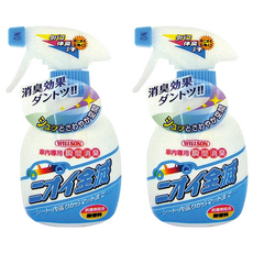 Willson 汽車專用瞬間消臭劑 消除異味 空氣清新 適用於車內和居家, 270ml, 2瓶