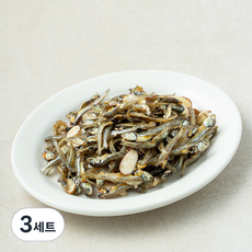우리가족튼튼 아몬드 멸치 볶음 만들기 세트 190g, 120g, 3세트