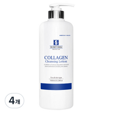시크릿덤 콜라겐 클렌징 로션, 1L, 4개