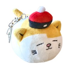 黃阿瑪的後宮生活 迷你麻糬娃娃吊飾, 7cm, 黃阿瑪 白色 + 黃色, 1個