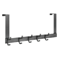 葉子小舖 門後掛勾, 黑色, 1個