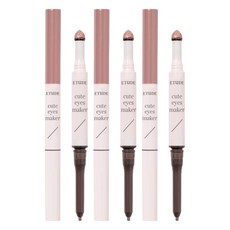 에뛰드 애교살 메이커 라이너 0.1g + 글리터 0.5g 세트, 샴페인누드, 3개