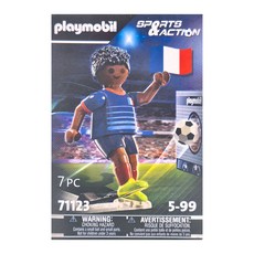 Playmobil 摩比人 世界盃足球積木 法國 7件, 1盒