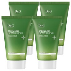 Dr.G Green 深層泡沫磨砂膏, 120g, 4個