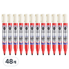 munhwA 油性麥克筆, 紅色, 48個