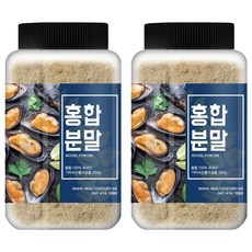 건강스토리 국내산 홍합 분말, 250g, 2개