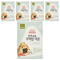 ORGA 孩童拌飯海苔香鬆, 海鮮口味, 28g, 5盒