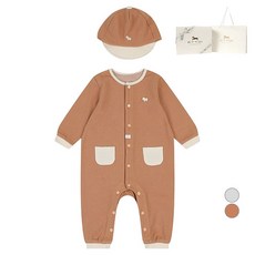 ETTOI Teto 嬰兒連身衣帽禮盒組 + 購物袋