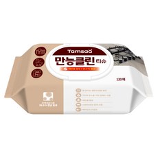 Tamsaa 萬用清潔濕紙巾 MB熔噴布 含乙醇 99.9%抗菌 120張, 1包