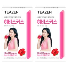 TEAZEN 芙蓉水混合花草茶, 1.8克, 20個
