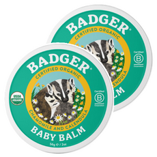 뱃저 베이비 밤 틴케이스, 56g, 2개