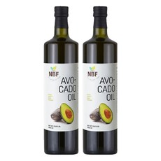 네츄라바이오푸즈 엑스트라버진 아보카도 오일, 1L, 2개