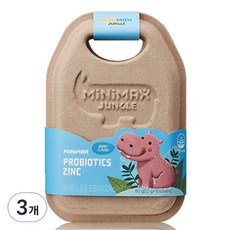 MiNiMAX 叢林益生菌鋅, 80g, 3個