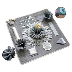 DEOPLLAE 狗狗埋鼻嗅聞毯 高級款, 混合顏色, 1個