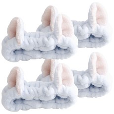 제이밀 고양이귀 세안밴드, 블루, 4개