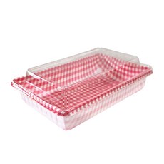 格紋野餐便當 大, 1入, 30個