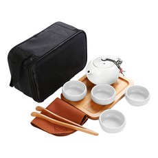 攜帶式茶具組, 1組, 杯子4入+茶具5款