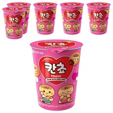 롯데웰푸드 칸쵸 초코 컵, 88g, 6개