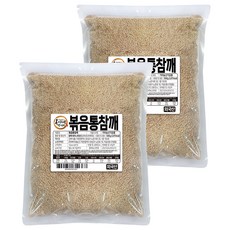 BokineMeokgeori 炒熟全芝麻, 500g, 2個