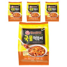 OTTOGI 不倒翁 辣炒年糕湯料理包, 426g, 4包