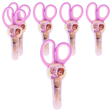 Sun-Star 兒童專用剪刀 迪士尼授權 刀片不易沾黏 附專用保護殼, 冰雪奇緣, 6個