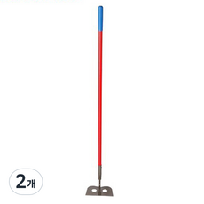 워크프로 가든괭이 화이바자루 1640mm WP335014, 2개