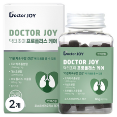 닥터조이 강아지 케어 영양제, 70정, 호흡기/기관지, 2개