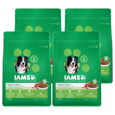 IAMS 愛慕思 健康優活 成犬營養配方乾糧, 雞肉口味, 1.5kg, 4包
