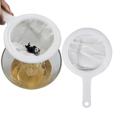 Casalife 細密過濾網 豆漿過濾器 400目, 白色, 2個