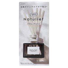 ST 雞仔牌 Natulief 室內用擴香瓶 含6個紙棒, 白百合+佛手柑, 1瓶, 80ml
