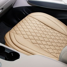 DAEHAN AUTOMOBILE 利酷爾 優質車用坐墊 DH-CU06, 燕麥米色, 1個