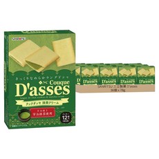 SANRITSU 三立製菓 D'asses 抹茶味夾心餅, 36個, 78g