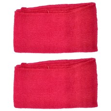 日本貝印浴洗巾 041LA0506 100 x 30cm 紅色 2條